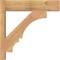 Ekena Millwork Balboa Block Smooth Outlooker, Western Red Cedar, 5 1/2"W x 20"D x 20"H OUT06X20X20BOA05SWR - alternate 2